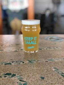 Gusto Brewing Company - Keep it Small Pint Glass