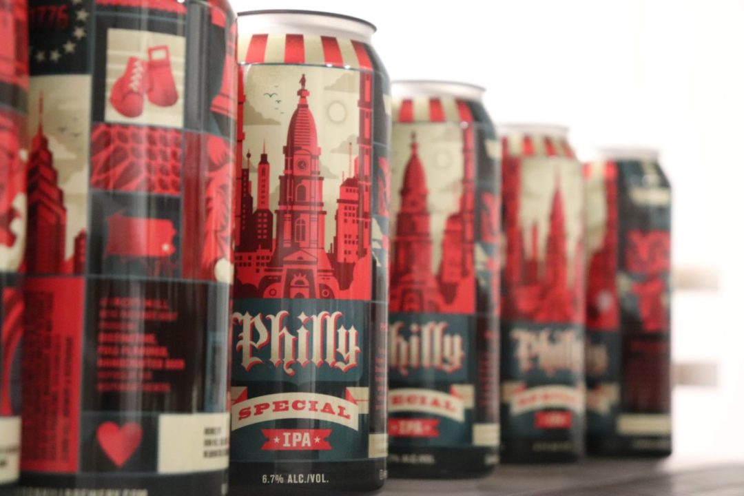 Iron Hill Brewery Tallboy Cans - Philly Special IPA