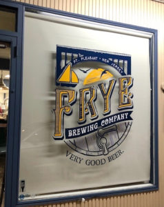 Frye Brewing Company brewery entrance