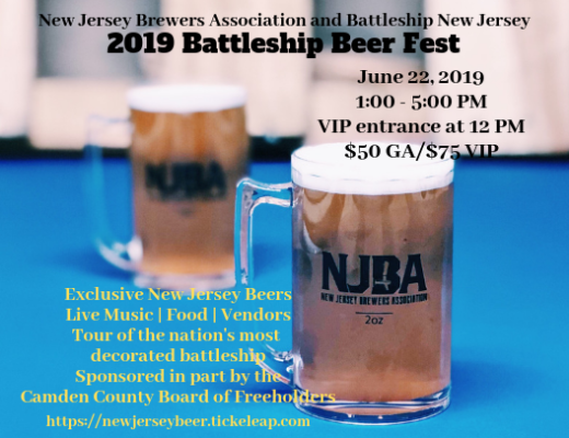 NJBA and Battleship New Jersey 2019 Battleship Beer Fest