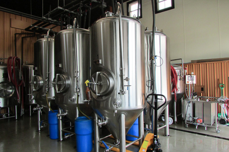 The Barrel System at Hidden River Brewing Company