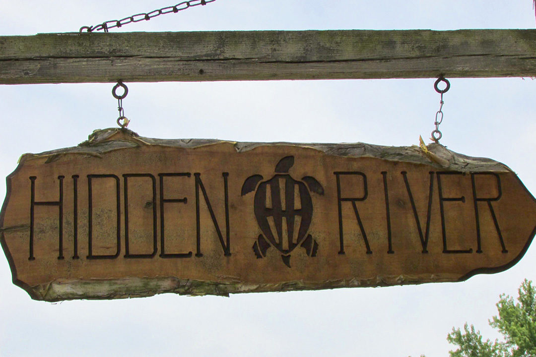 Hidden River Brewing Company Sign