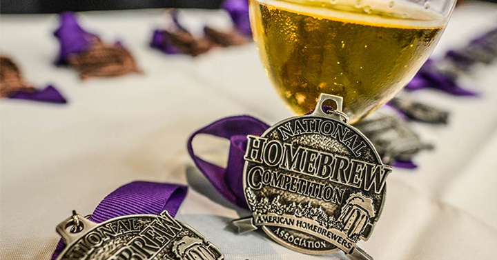 National Home Brew Competition winners medal