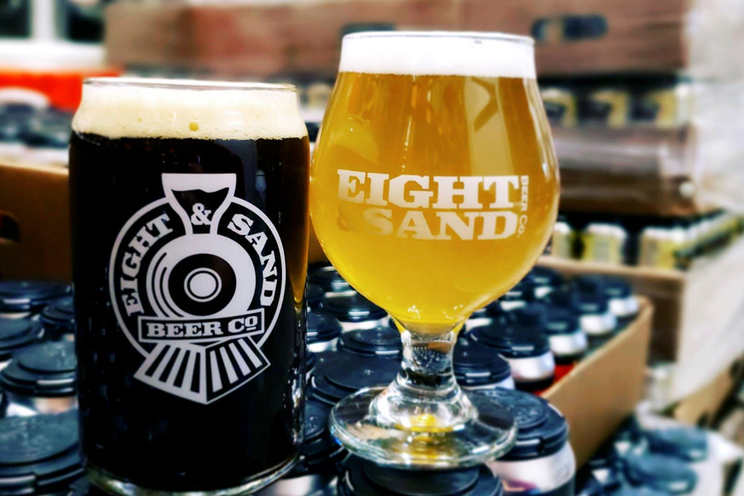Eight & Sand Brewery Glasses