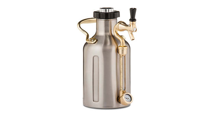 GrowlerWerks Stainless Steel uKeg Growler