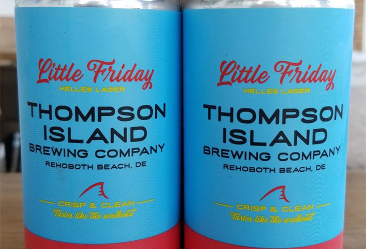 Thompson Island Brewing Company Little Friday Helles Lager