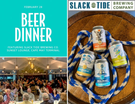 Cape May Ferry Beer Dinner featuring Slack Tide Brewing