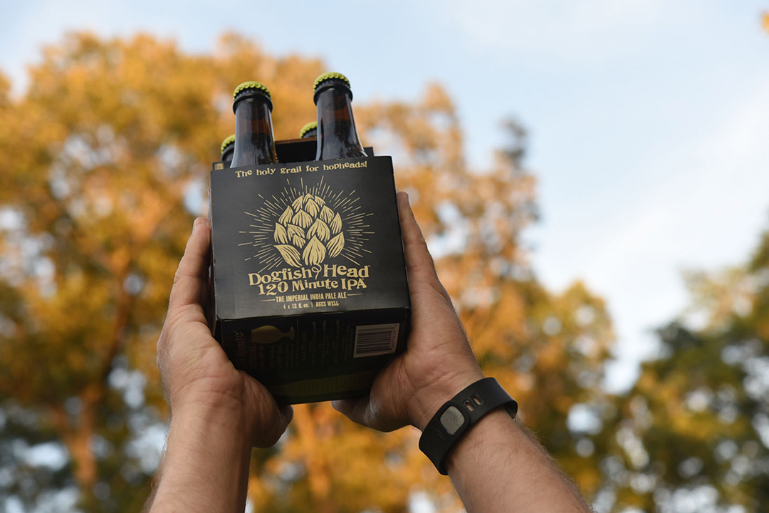 Dogfish Head Craft Brewery’s 120 Minute IPA is Back with an Eye-Catching New Bottle Carrier