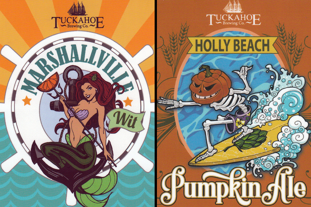 Artist Mike Bell Redefines Beer Label Art at Tuckahoe Brewing Company