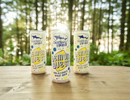 Dogfish Head Releases its First Non-Alcoholic Wheat Brew, Lemon Quest