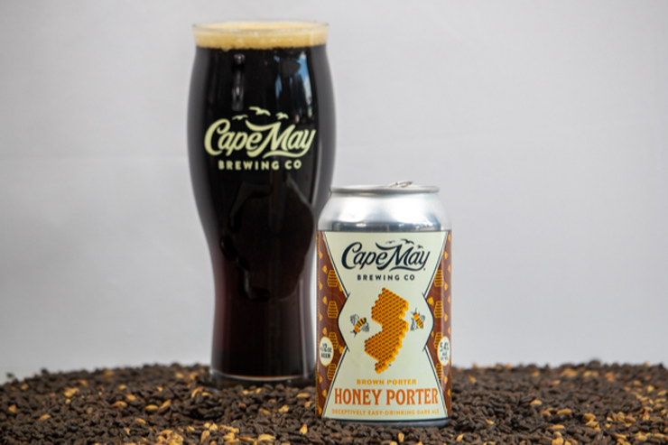 Cape May Brewing Company - Honey Porter Available in Can or Draft