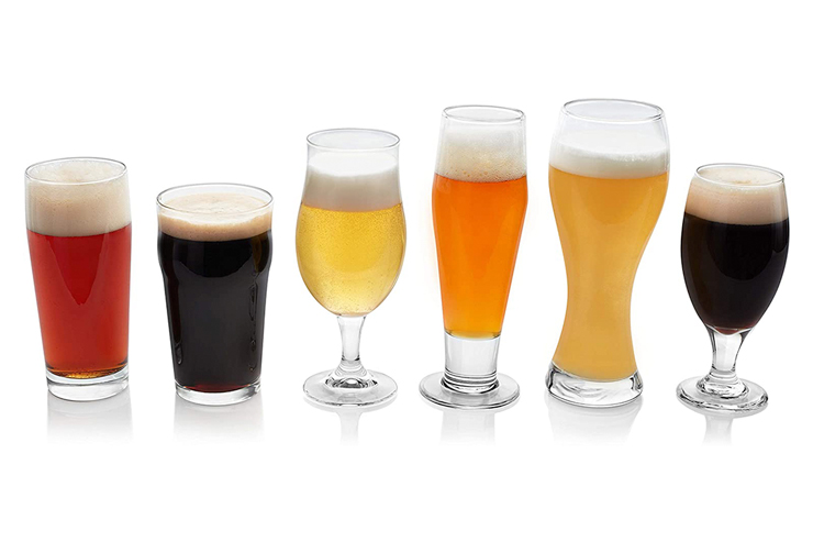 2021 Holiday Gift Guide: Libbey Craft Brews Assorted Beer Glasses Set