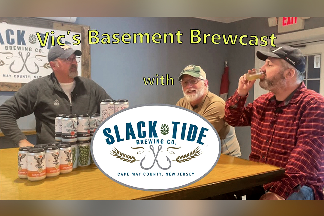 Vic's Basement Brewcast with Slack Tide Brewing Company