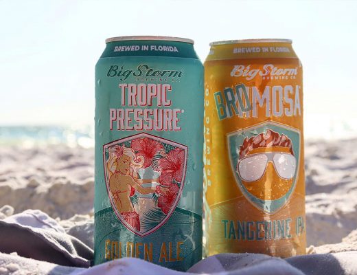 Big Storm Brewing Company - Tropic Pressure and Bromosa cans